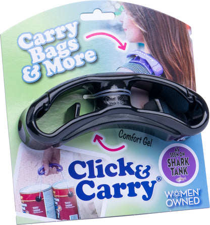 Click & Carry [Black] Bag Handle