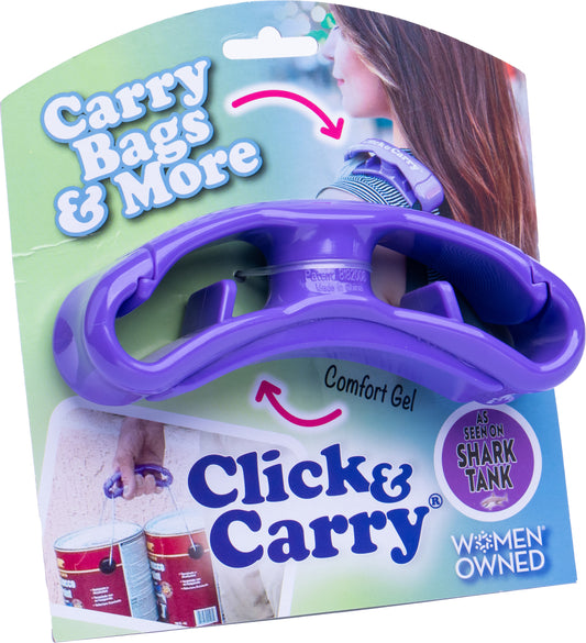 Click & Carry [Purple] Bag Handle