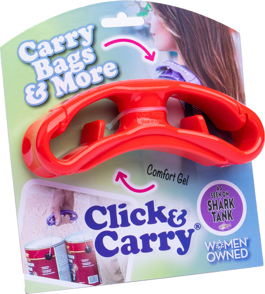 Click & Carry [Red] Bag Handle