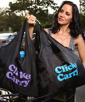 Click & Carry 2-Pack [Black] Bag Handle – clickandcarry